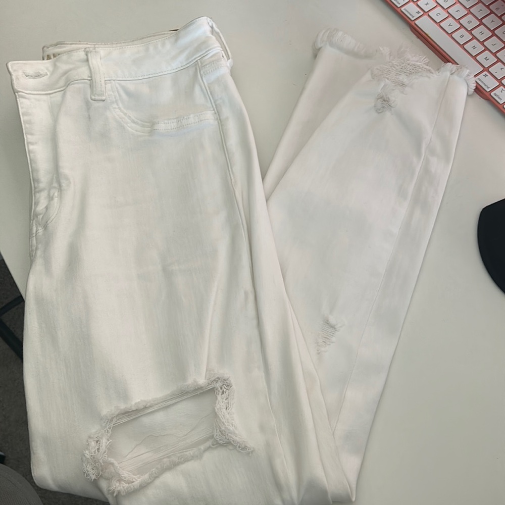 American Eagle White Pants